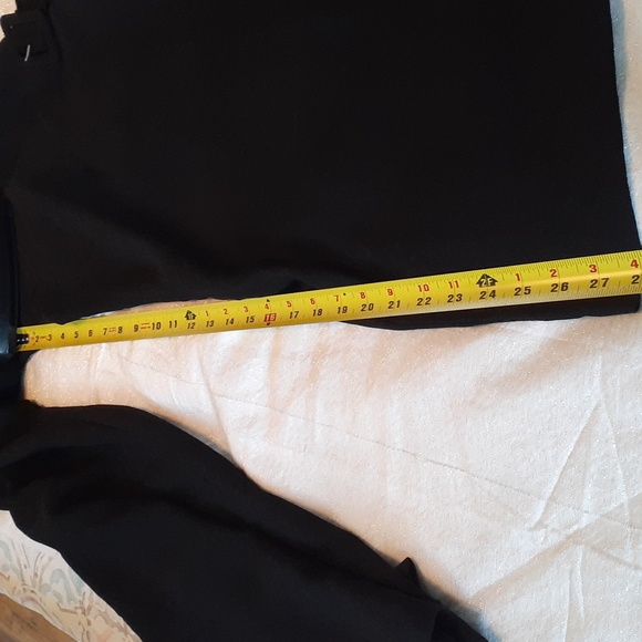 Banana Republic black wide leg sleeveless belted jumpsuit with pockets, back zip - Picture 7 of 8